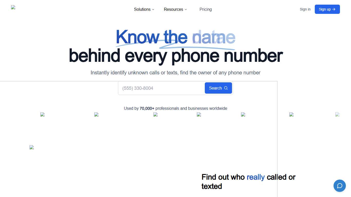 Lookify.io - Reverse Phone Number Lookup and Data Search